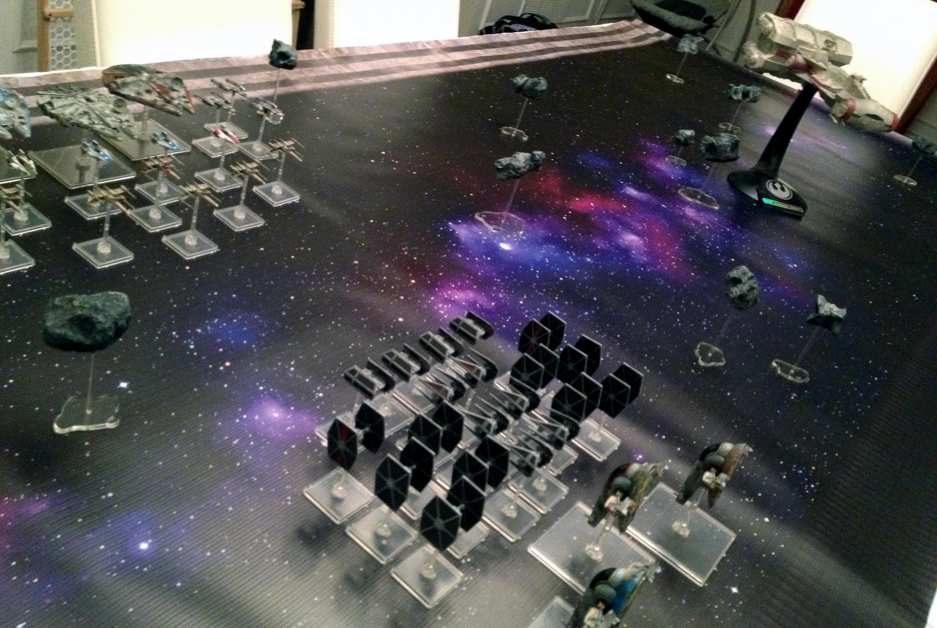 Custom, Fantasy Flight, Miniatures Game, XWing The whole shebang